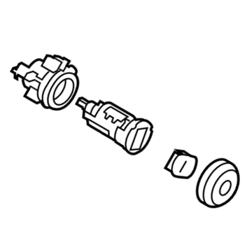 Mopar 68085676AA Cylinder-Door Lock