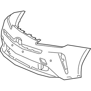 Toyota 52119-47978 Bumper Cover