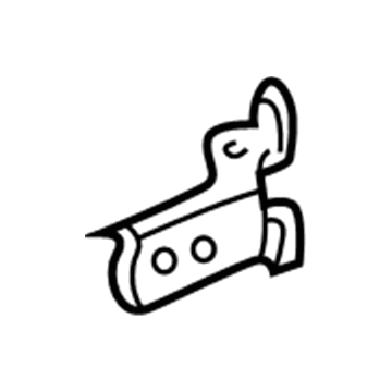 GM 30021177 Hinge, Front Door, No.2 (On Esn)