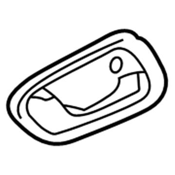 GM 30024125 Handle-Front Door Inside LH *Gray