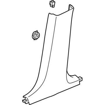 GM 84813342 Lower Center Pillar Trim