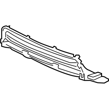 Honda 71107-SNA-A50 Grille, Front Bumper Center (Lower)