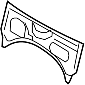 BMW 41-13-7-204-074 Splash Wall Support