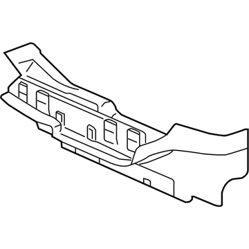 Honda 84681-T3W-J02ZA Lining Assy., FR. Trunk *NH85L* (GRAY ELEVEN)