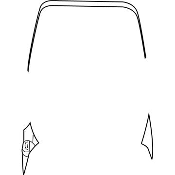 Mopar 4610154AD Frame-Front Seat Back