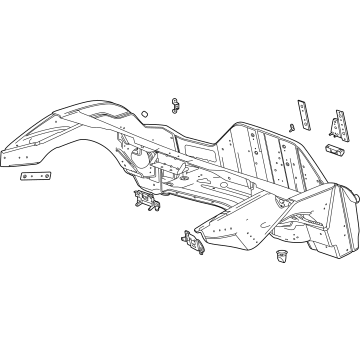GM 85515347 PANEL ASM-R/CMPT