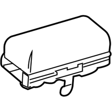 Lexus 73960-0E091 AIR BAG ASSY, INSTR
