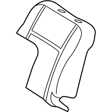 Toyota 71551-13160 Seat Back Pad