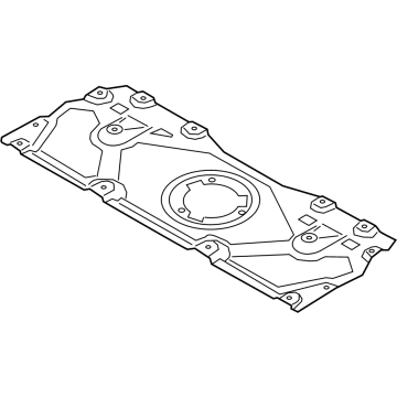 BMW 51-75-7-428-177 ENGINE BAY ENCAPSULATION, RE
