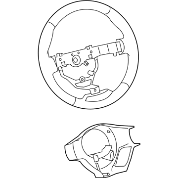Toyota 45100-52480-C1 Steering Wheel
