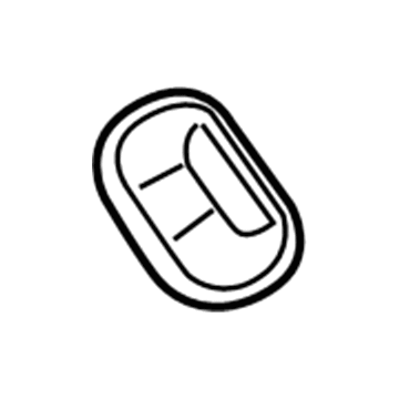 GM 13383990 Dovetail Latch Grommet
