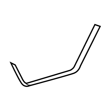 Lexus 77682-75010 Seat, Fuel Tank Band, LH