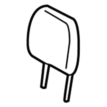 Ford KU5Z-78611A08-B Headrest, Outer