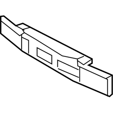Lexus 52611-50060 Absorber, Front Bumper Energy