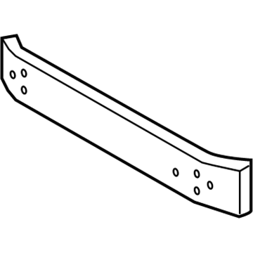 Lexus 52131-50080 Reinforcement, Front Bumper