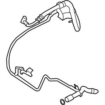 BMW 32-41-6-776-436 Return Pipe