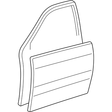 Lexus 67001-60601 Panel Sub-Assy, Front Door, RH