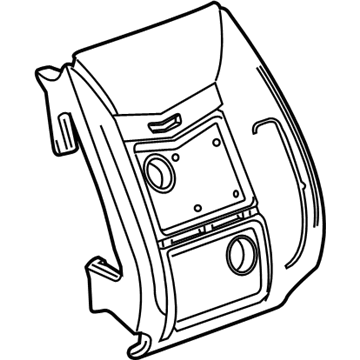 GM 22880980 Seat Back Pad