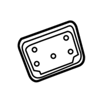 GM 22866156 Display Unit Cover