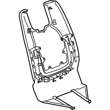 GM 22867390 Seat Back Panel