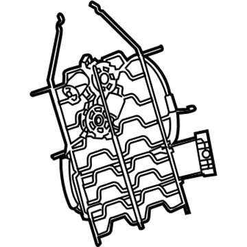 GM 84372824 Lumbar Support