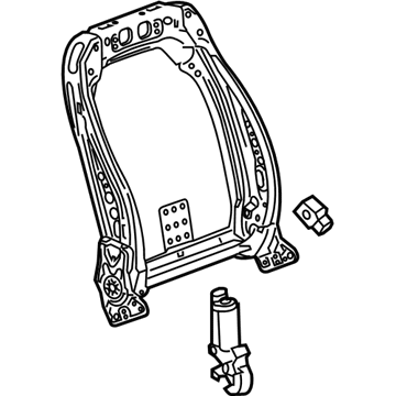 GM 13578622 Seat Back Frame
