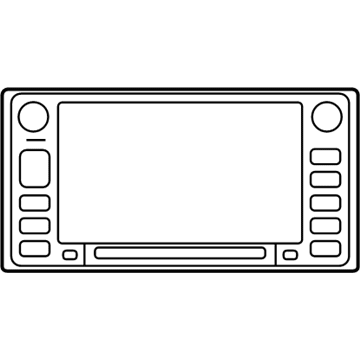Toyota 86120-35390 Display Unit
