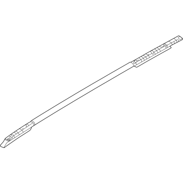 Kia 87270R0000 RACK ASSY-ROOF, LH