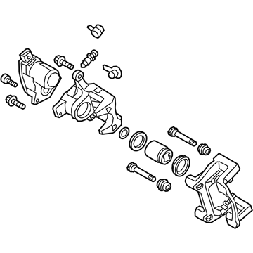 Hyundai 58310-D3A71 CALIPER Kit-RR Brake, LH