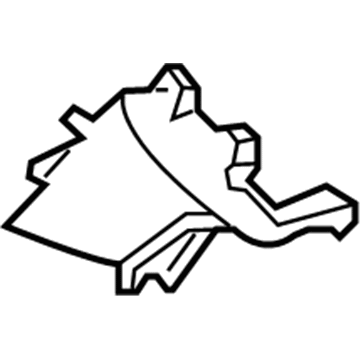 Hyundai 84770-C1000-PPB Cover-Crash Pad Center Lower LH