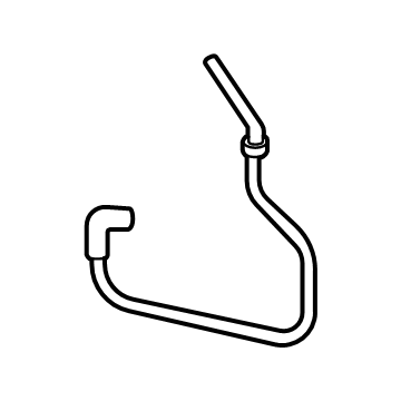 Ford LX6Z-9G297-B HOSE - FUEL VAPOUR