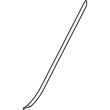 BMW 51-31-7-258-187 Drip Moulding, Left