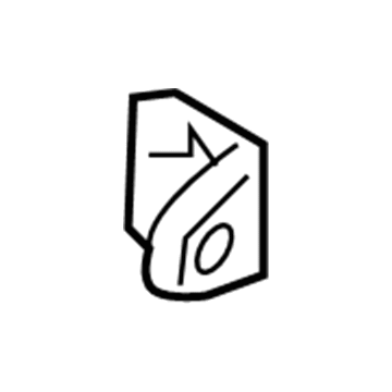 Lexus 77377-30050 Retainer, Fuel Filler Opening Lid Lock