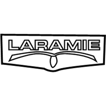 Mopar 68001724AA NAMEPLATE-TAILGATE