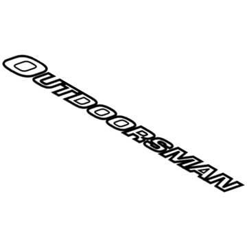 Mopar 68142225AA NAMEPLATE-TAILGATE