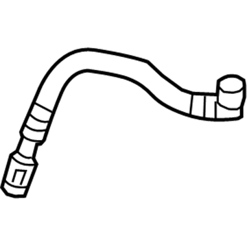 BMW 32-41-6-792-492 Radiator Return Line