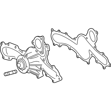 Lexus 16100-39545 Pump Assembly, Water