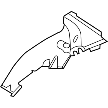 BMW 51-43-7-043-441 Cover, Column C, Bottom Left