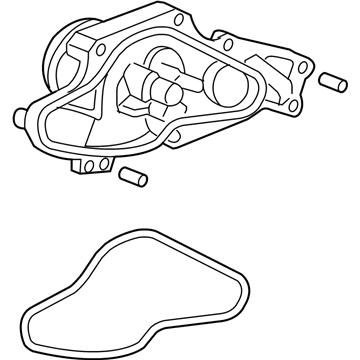 Honda 19200-RDV-J01 Water Pump (Yamada)
