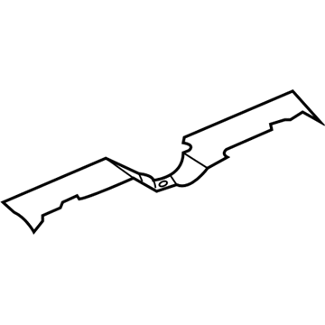 Mopar 4806168AA Panel-Under Hood Appearance