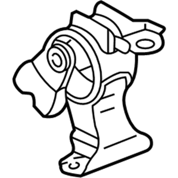 Honda 50815-SCV-A84 Rubber Assy., Transmission Mounting (AT)