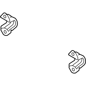Kia 555142G000 Bracket-Rear STABILIZE