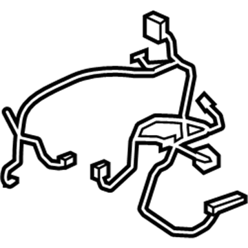 GM 19130408 Harness, A/C Module Wiring