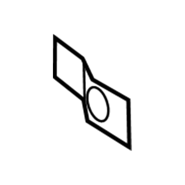 Kia 86633H9000 Bracket-Rr Bumper, Up