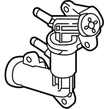 Hyundai 25630-E6000 Water Valve-Warmer