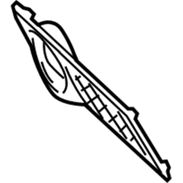 BMW 51-11-3-417-726 Closed Grid, Right