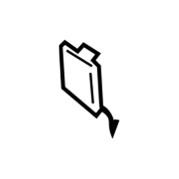 BMW 51-11-3-415-599 Flap, Towing Eye, Primed