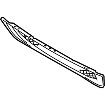 BMW 51-11-3-417-722 Grid, Bumper Front