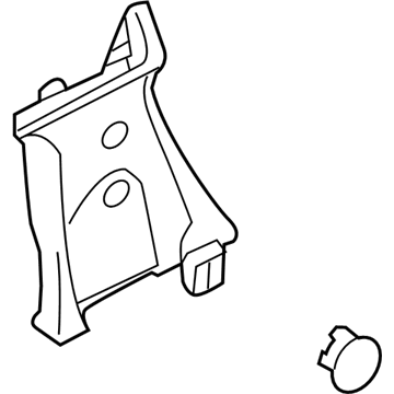 Ford 7T4Z-7831004-AA Upper Trim Panel