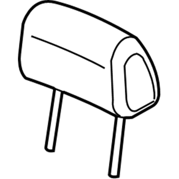 Nissan 86400-ZZ20A HEADREST-Front